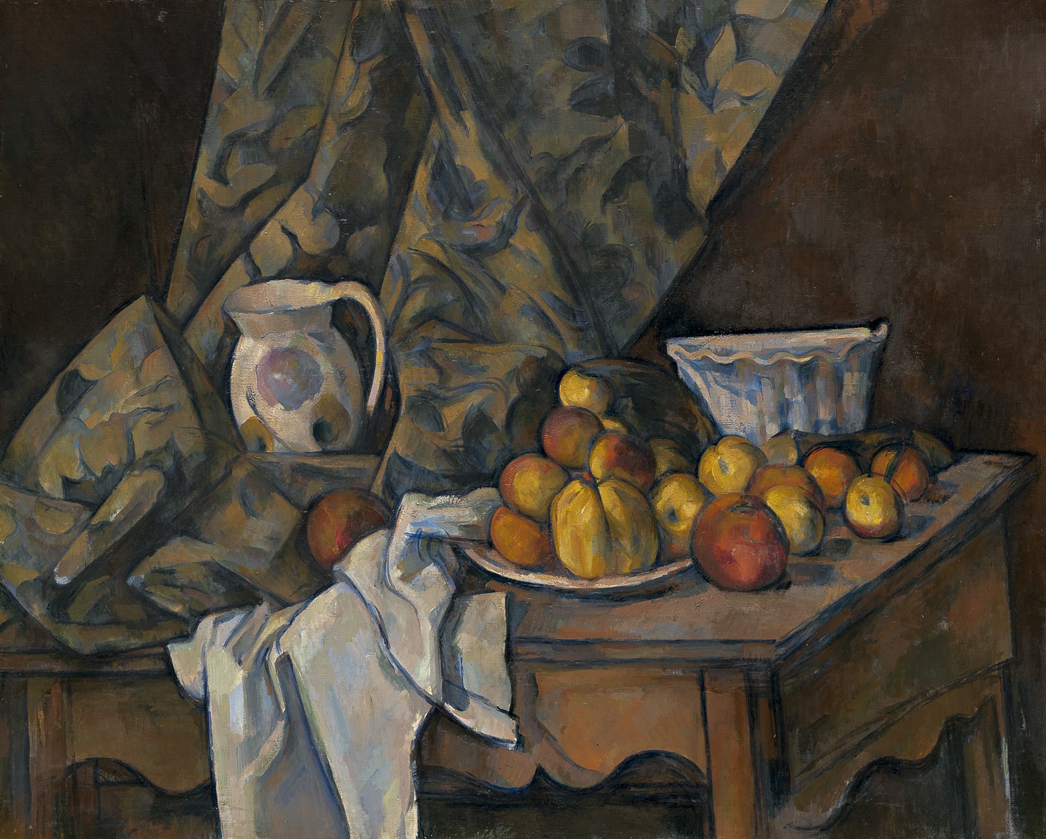 Still Life with Apples and Peaches