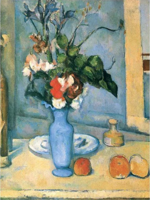 Le vase bleu