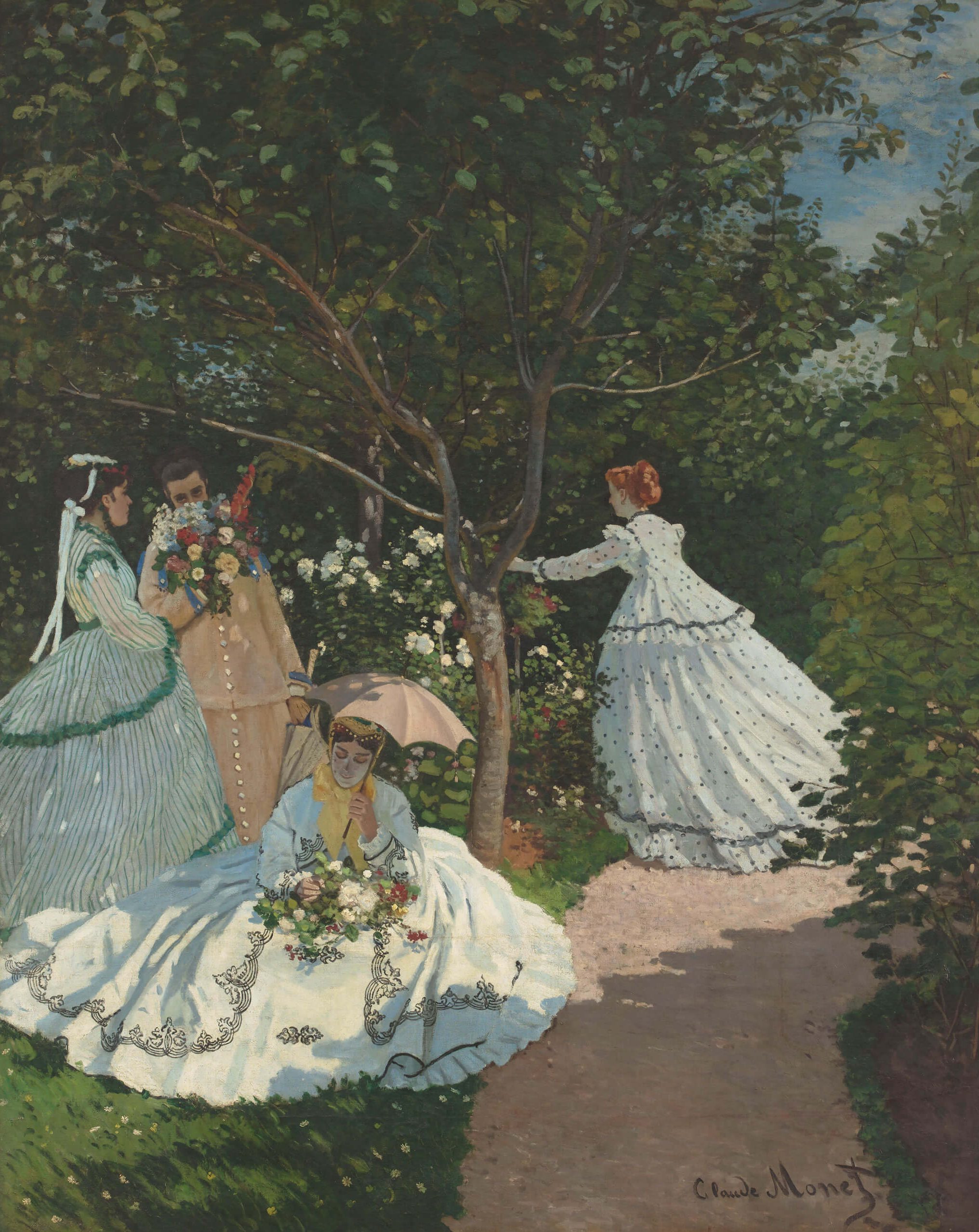 Femmes au jardin