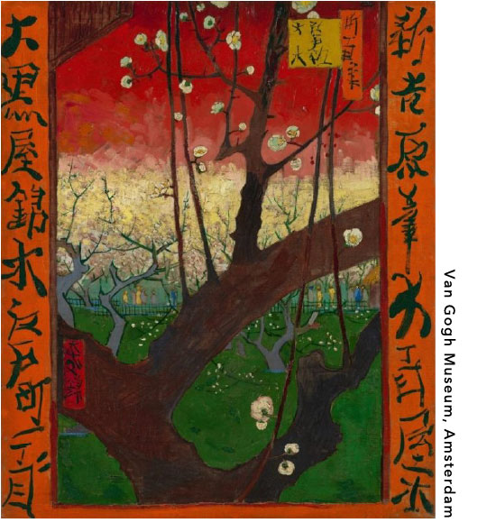 Flowering Plum Orchard