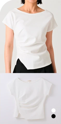 エフォートレスアシメTee